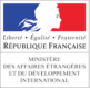 Logo du Ministère des Affaires Etrangères, partenaire du Prix Littéraire Alain Decaux de la Francophonie organisé par la Fondation de Lille