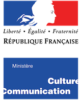 Logo du Ministère de la Culture, partenaire du Prix Littéraire Alain Decaux de la Francophonie organisé par la Fondation de Lille