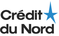 Logo du Crédit du Nord, partenaire de la Fondation de Lille dans le cadre des Bourses de l'Espoir