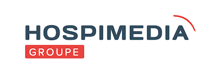 Logo d'Hospimedia, partenaire de la Fondation de Lille dans le cadre des Bourses de l'Espoir